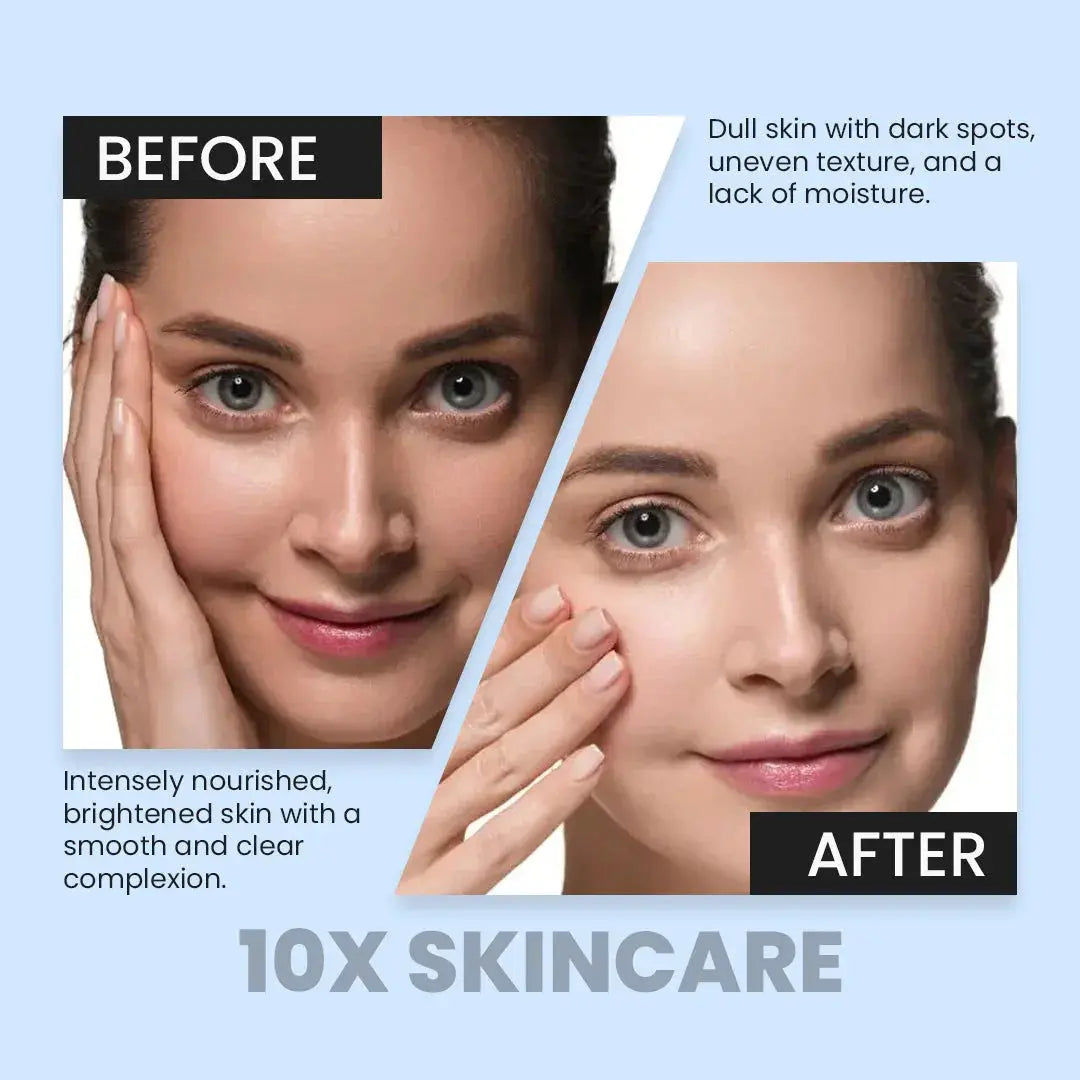 10X Beauty Cream Ultra Glow with Glutathione Brightening & Deep Moisturizing Cream for Radiant, Even Skin Tone (50g) 10X Skin Care