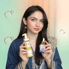 10X Hydrodefence Acne & Hydration Kit – Hydroboost Serum (30ml) + Acne Out Face Wash Gel (130ml) | Clear Skin, Oil Control & Deep Hydration 10xskincare
