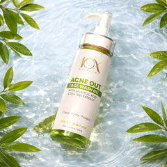 10X Acne Out Face Wash Gel with Salicylic Acid & Tea Tree Deep Pore Cleanser for Acne, Oil Control & Clear Skin (130ml) 10X Skin Care
