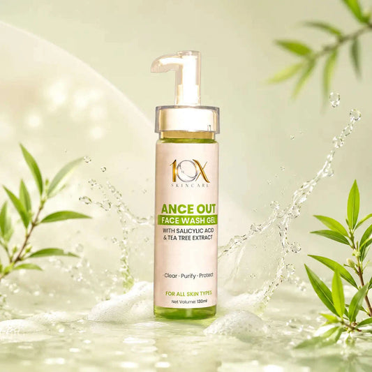 Acne Out Face Wash Gel 10X Skin care