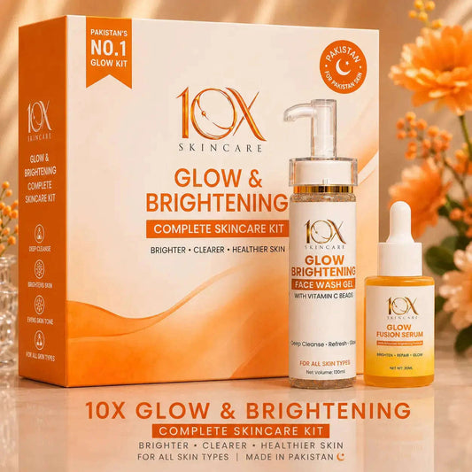 10X Skincare Glow Fusion Brightening Kit 10X Skin care