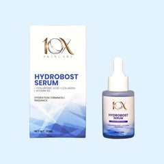 Hydroboost Serum by 10X Skincare Hyaluronic Acid Hydration Serum for Glowing, Plump & Dewy Skin (30ml) 10X Skin Care