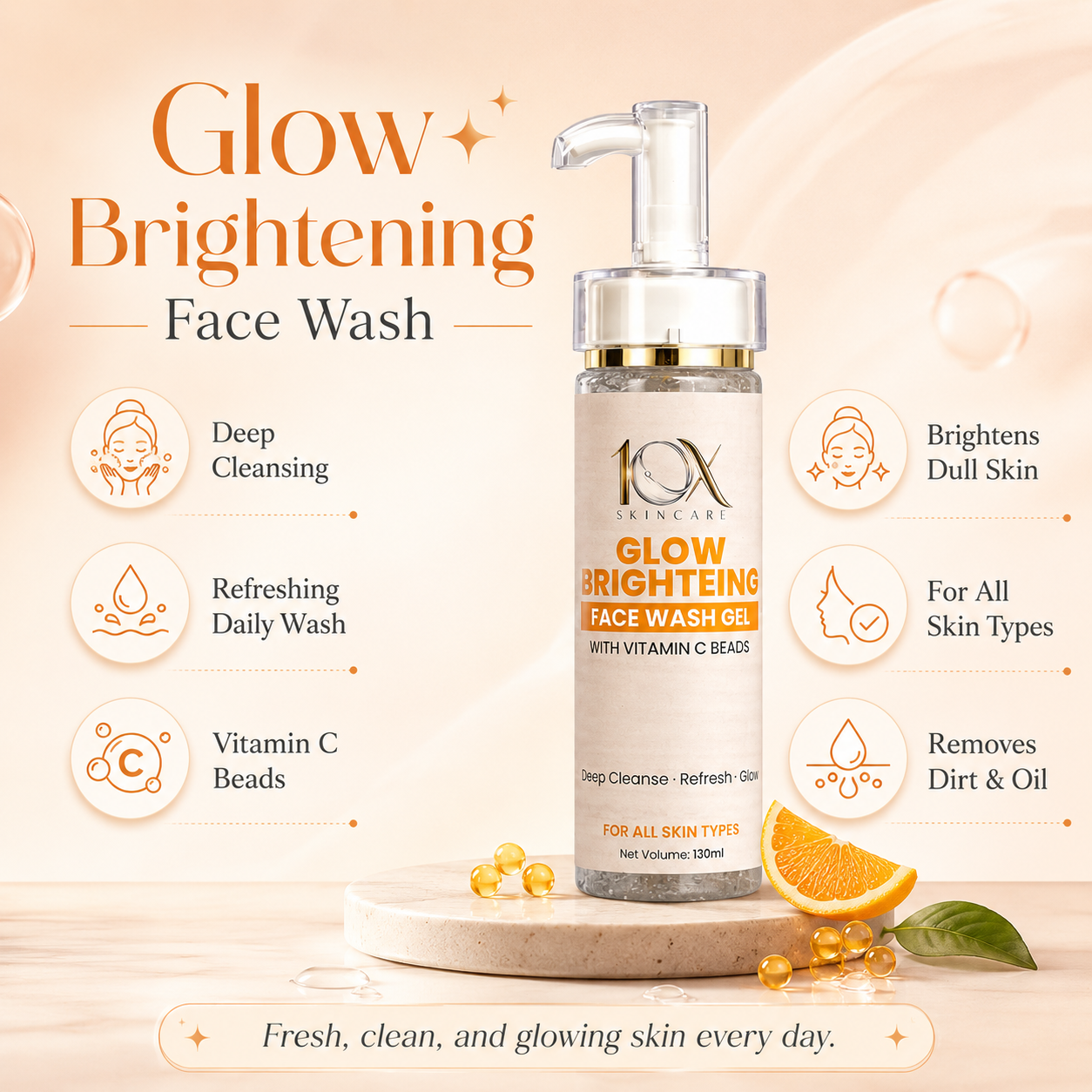Glow Brightening Face Wash