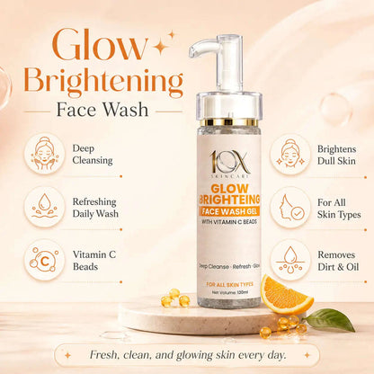 Glow Brightening Face Wash 10X Skin care