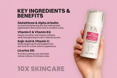 10X Pure Zone Private Part Whitening Cream Intimate Brightening Cream for Dark Spots & Even Skin Tone (50g) 10X Skin Care