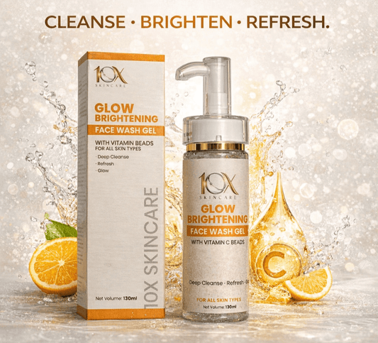 10X Skincare Glow Brightening Face Wash Gel